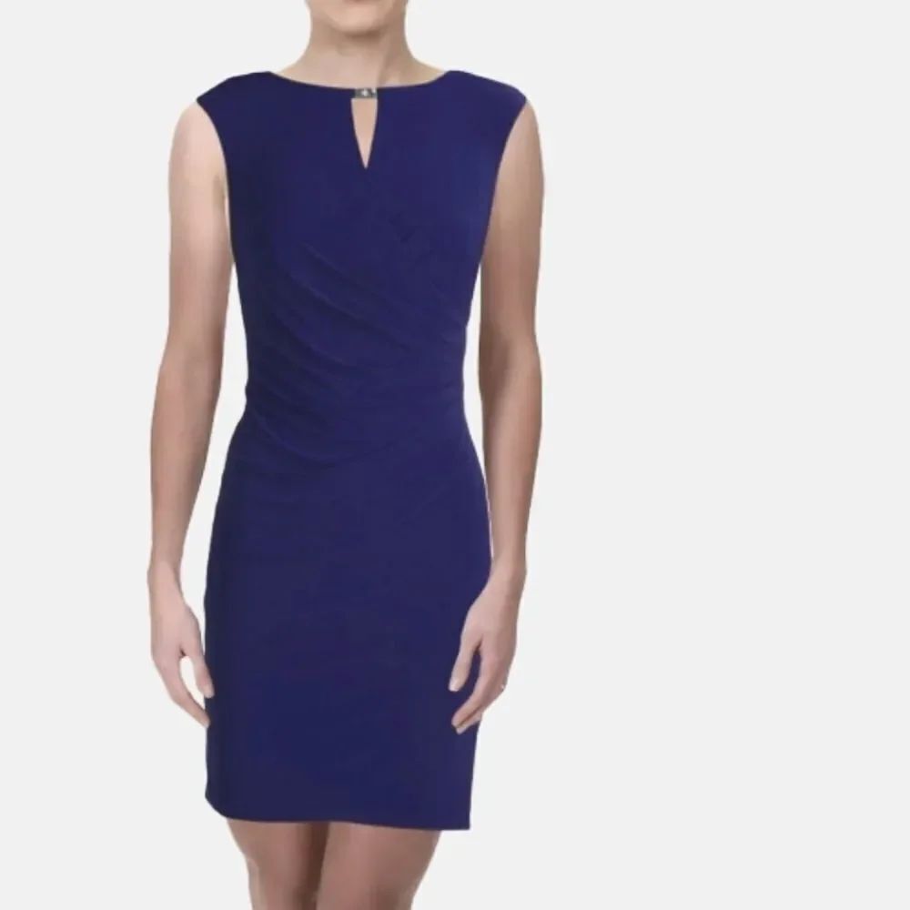 BRAND NEW ENFOCUS STUDIO MINI RUCHED DESIGN SHEATH DRESS